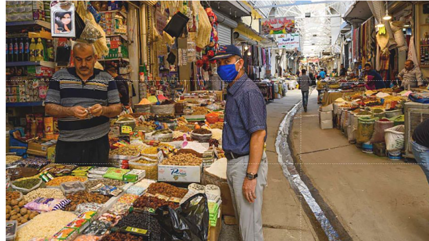 عودة الحركة إلى سوق البورصة في الموصل بعد الحرب المدمرة