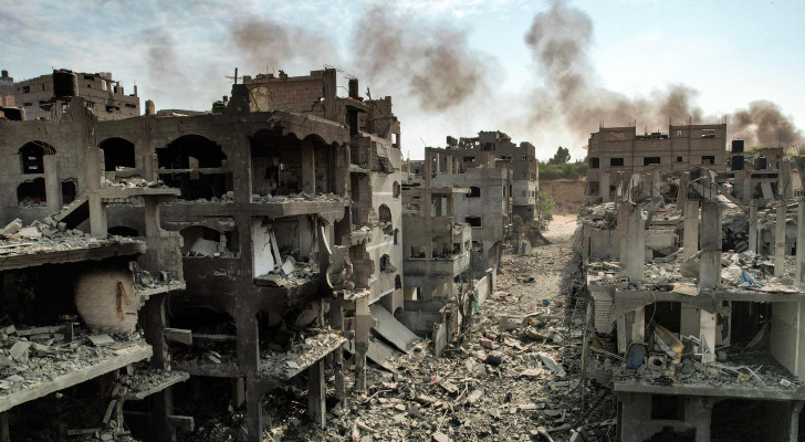 رقم صادم .. 40 مليون طن من الركام يغطي غزة