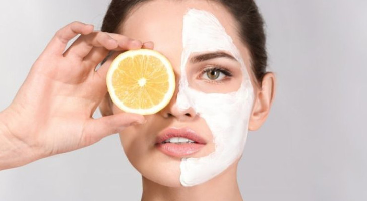 ماسك اللبن والنشا والليمون .. سر بشرة ناعمة ومتألقة