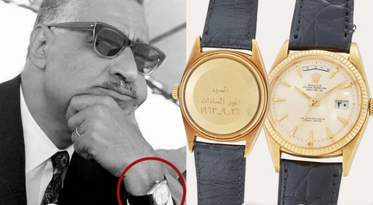 ساعة جمال عبد الناصر تعرض بسعر فلكي في مزاد علني!