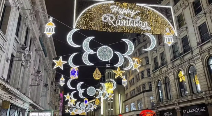 30 ألف مصباح ينير شوارع لندن احتفاء برمضان