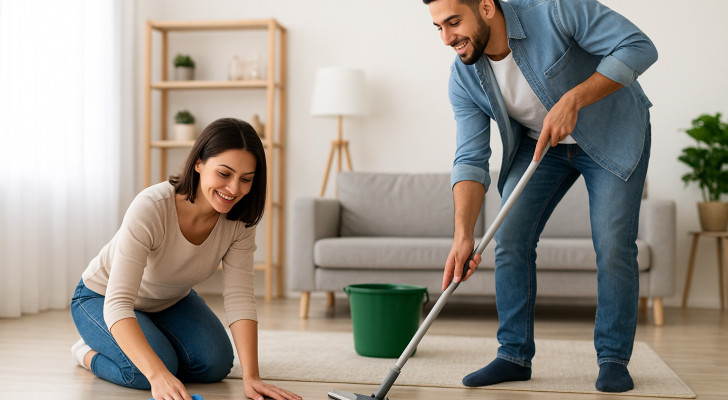 أبحاث تثبت: إذا ساعدت زوجتك في أعمال البيت، فستحميها من الاكتئاب!