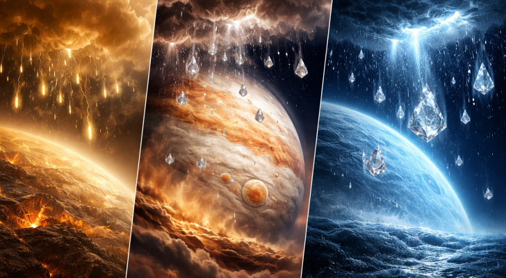 معلومة قد تصدمك: إذا كان مطر الأرض ماء، ماذا تمطر باقي كواكب المجموعة الشمسية؟