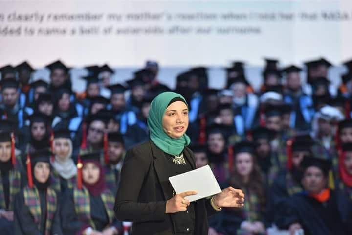 المصرية ياسمين مُصطفى حازت على جائزة نوبل بعد تكريم ناسا لها