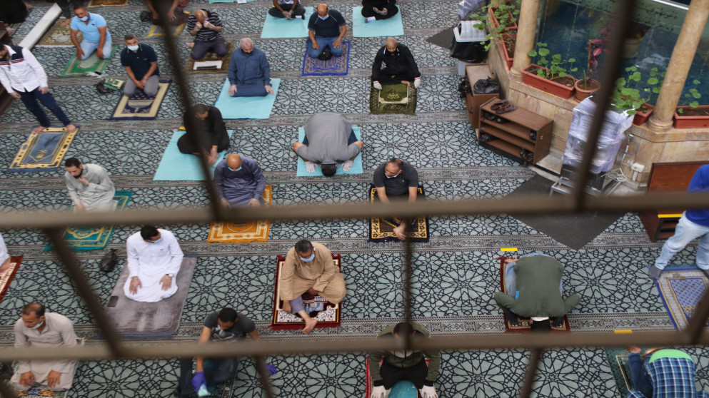 وسم "صلاة الجمعة"، من الأكثر تداولاً في الأردن بعد إغلاق استمر  3 اشهر للمساجد